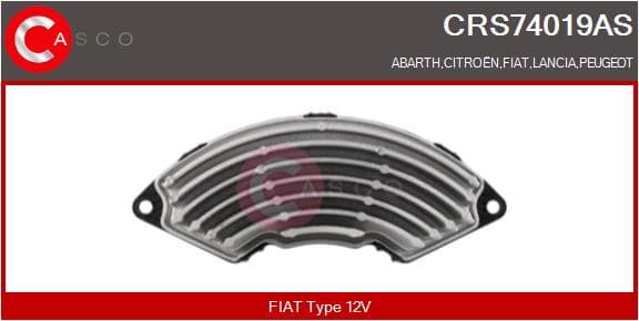 CASCO Odpor vnútorného ventilátora CRS74019AS 1