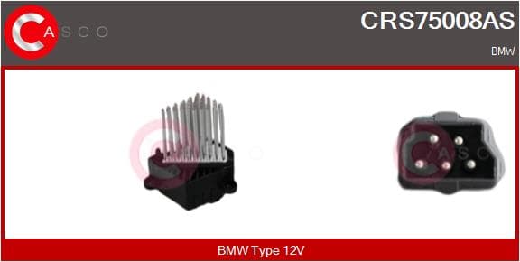 CASCO Odpor vnútorného ventilátora CRS75008AS 1
