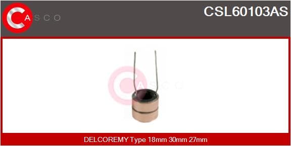 CASCO Klzný krúžok, alternátor CSL60103AS 1