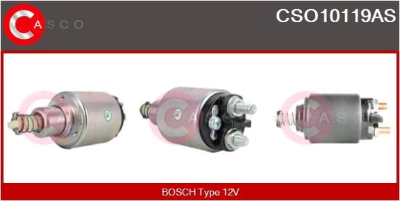 CASCO Elektromagnetický spínač pre štartér CSO10119AS 1