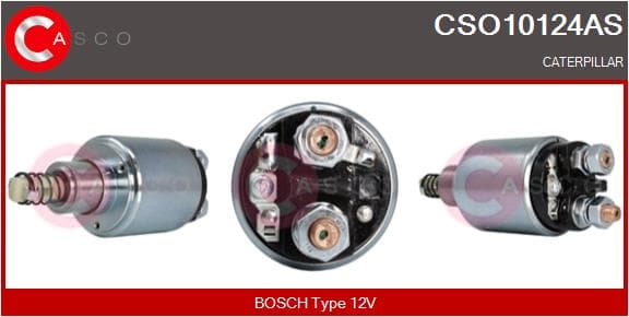 CASCO Elektromagnetický spínač pre štartér CSO10124AS 1