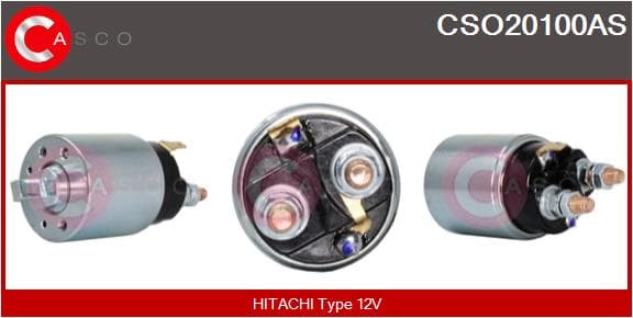 CASCO Elektromagnetický spínač pre štartér CSO20100AS 1