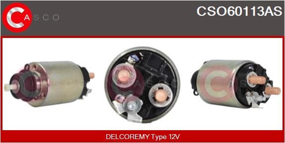 CASCO Elektromagnetický spínač pre štartér CSO60113AS 1