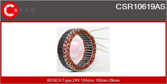 CASCO Stator, generátor CSR10619AS 1