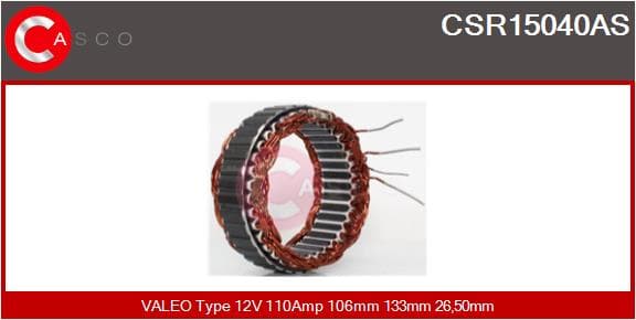 CASCO Stator, generátor CSR15040AS 1
