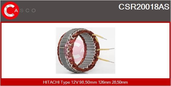 CASCO Stator, generátor CSR20018AS 1