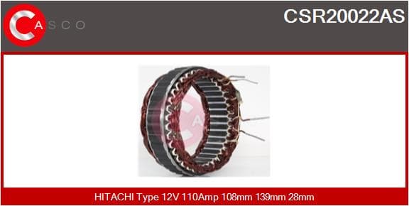 CASCO Stator, generátor CSR20022AS 1