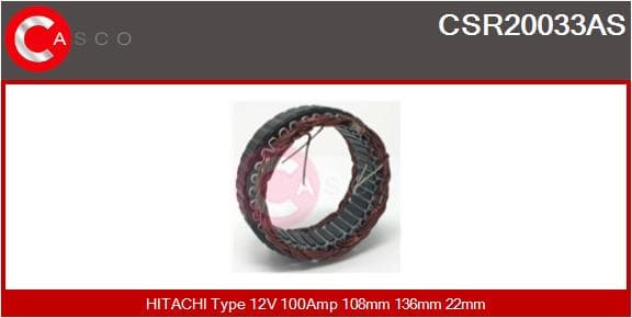 CASCO Stator, generátor CSR20033AS 1