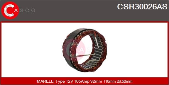 CASCO Stator, generátor CSR30026AS 1