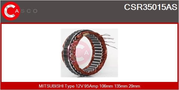 CASCO Stator, generátor CSR35015AS 1