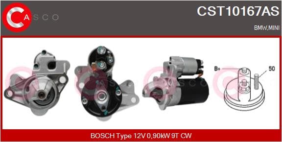 CASCO Štartér CST10167AS 1
