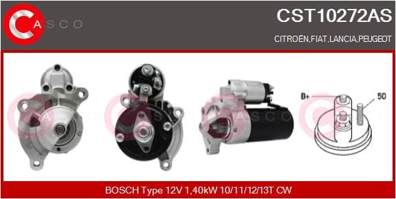 CASCO Štartér CST10272AS 1