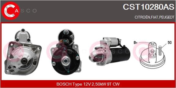 CASCO Štartér CST10280AS 1