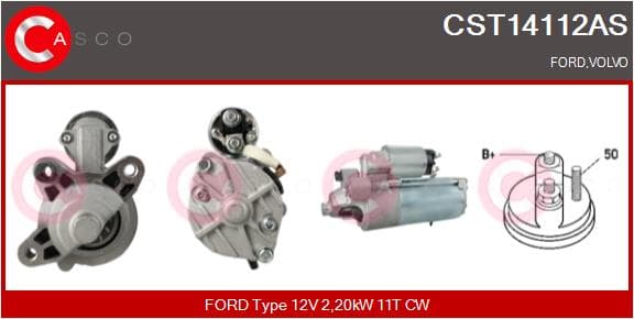 CASCO Štartér CST14112AS 1