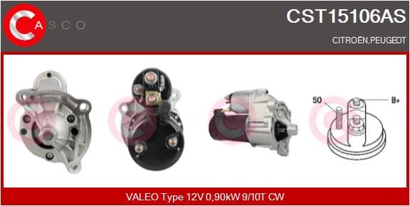 CASCO Štartér CST15106AS 1
