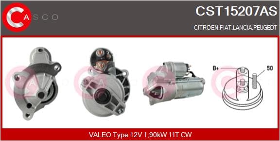 CASCO Štartér CST15207AS 1