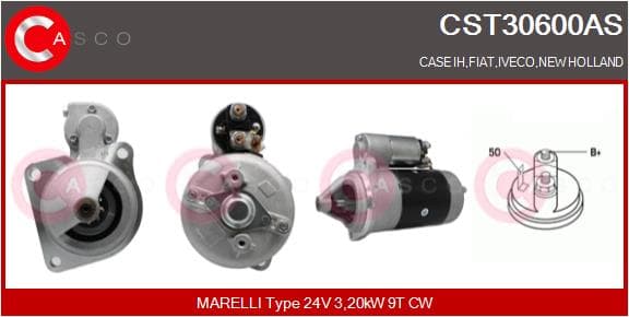 CASCO Štartér CST30600AS 1