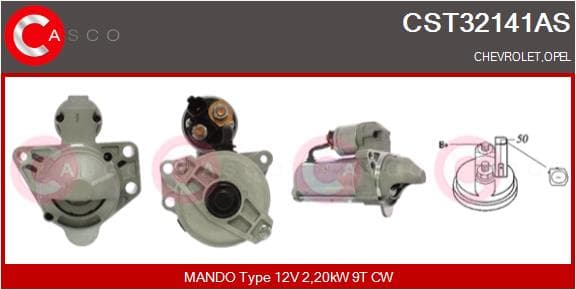 CASCO Štartér CST32141AS 1