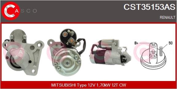 CASCO Štartér CST35153AS 1