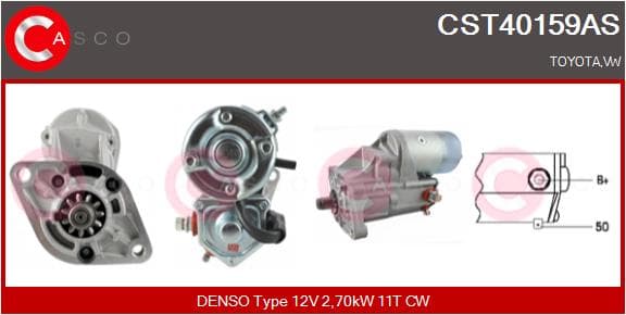 CASCO Štartér CST40159AS 1