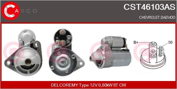 CASCO Štartér CST46103AS 1