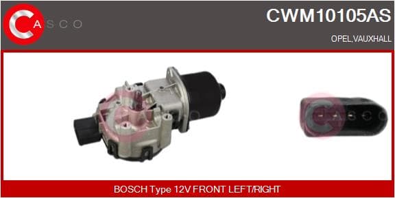 CASCO Motor stieračov CWM10105AS 1