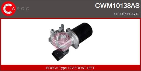 CASCO Motor stieračov CWM10138AS 1