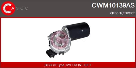 CASCO Motor stieračov CWM10139AS 1