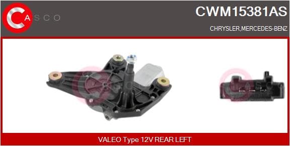 CASCO Motor stieračov CWM15381AS 1
