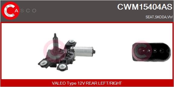 CASCO Motor stieračov CWM15404AS 1