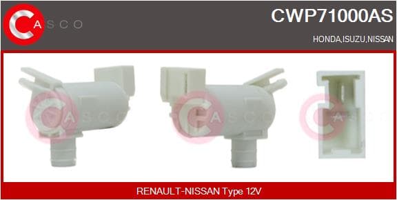 CASCO Čerpadlo ostrekovača skiel CWP71000AS 1
