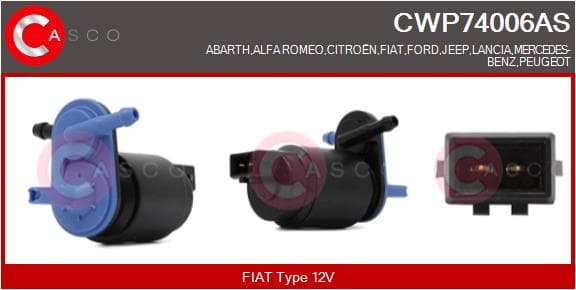 CASCO Čerpadlo ostrekovača skiel CWP74006AS 1