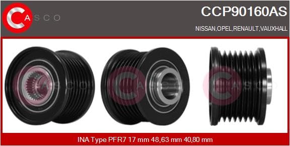 CASCO Remenica alternátora CCP90160AS 1