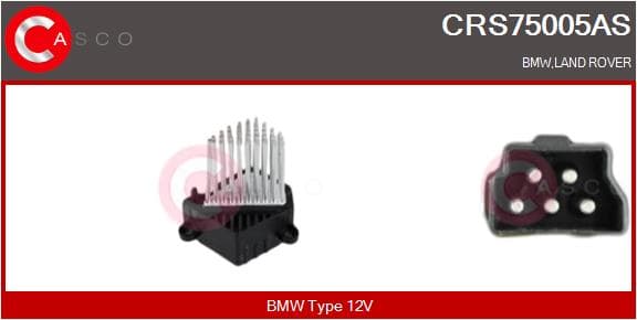 CASCO Odpor vnútorného ventilátora CRS75005AS 1