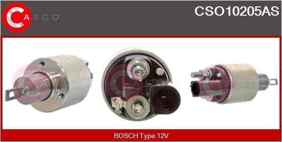 CASCO Elektromagnetický spínač pre štartér CSO10205AS 1