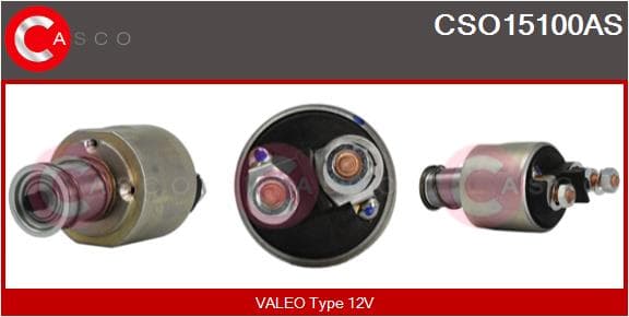 CASCO Elektromagnetický spínač pre štartér CSO15100AS 1