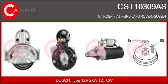 CASCO Štartér CST10309AS 1