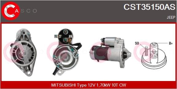 CASCO Štartér CST35150AS 1