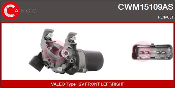 CASCO Motor stieračov CWM15109AS 1