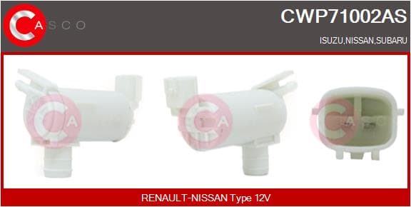 CASCO Čerpadlo ostrekovača skiel CWP71002AS 1