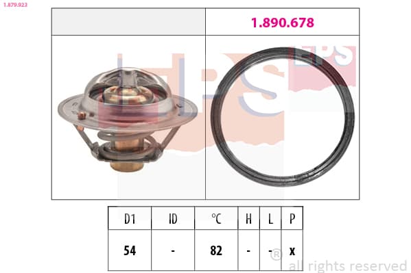 EPS Termostat chladenia 1.879.923 1