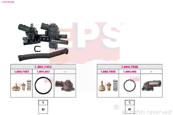 EPS Termostat chladenia 1.879.956KK 1