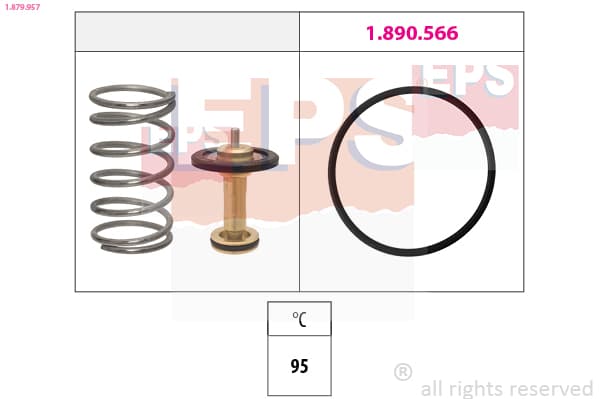 EPS Termostat chladenia 1.879.957 1