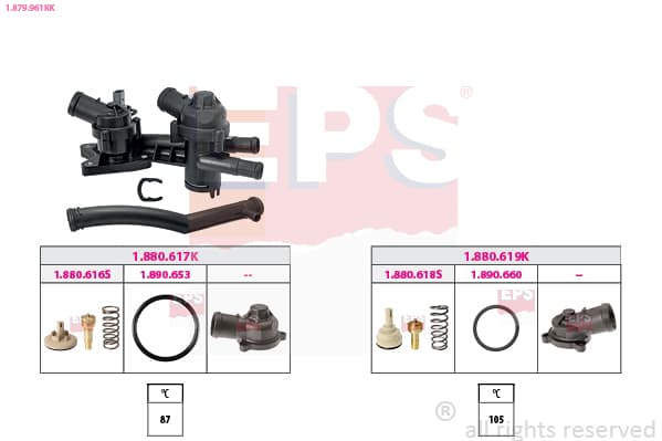 EPS Termostat chladenia 1.879.961KK 1