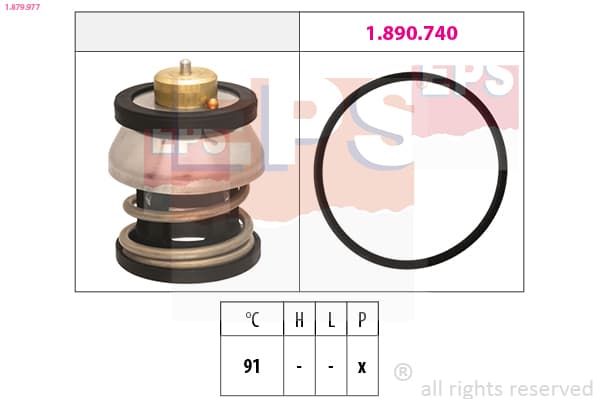 EPS Termostat chladenia 1.879.977 1