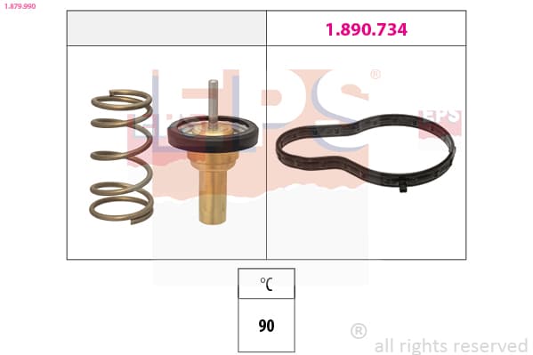 EPS Termostat chladenia 1.879.990 1