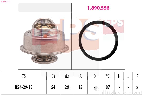 EPS Termostat chladenia 1880211 1