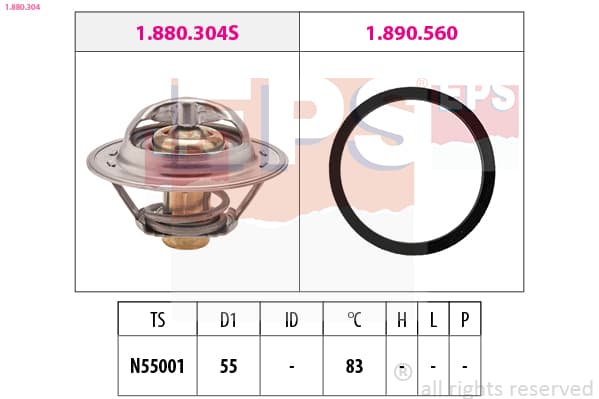 EPS Termostat chladenia 1880304 1