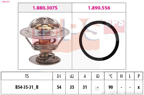 EPS Termostat chladenia 1880307 1