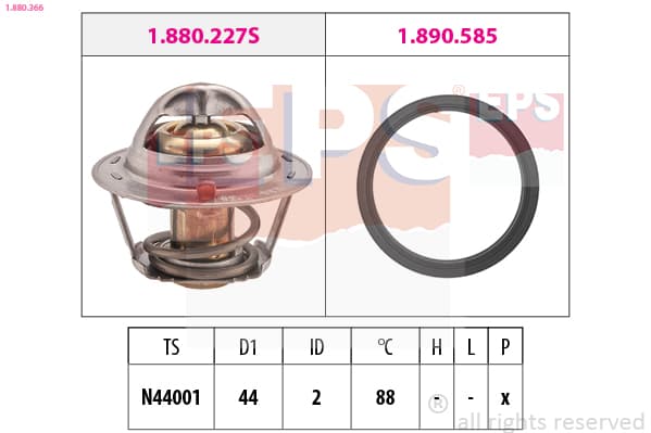 EPS Termostat chladenia 1880366 1